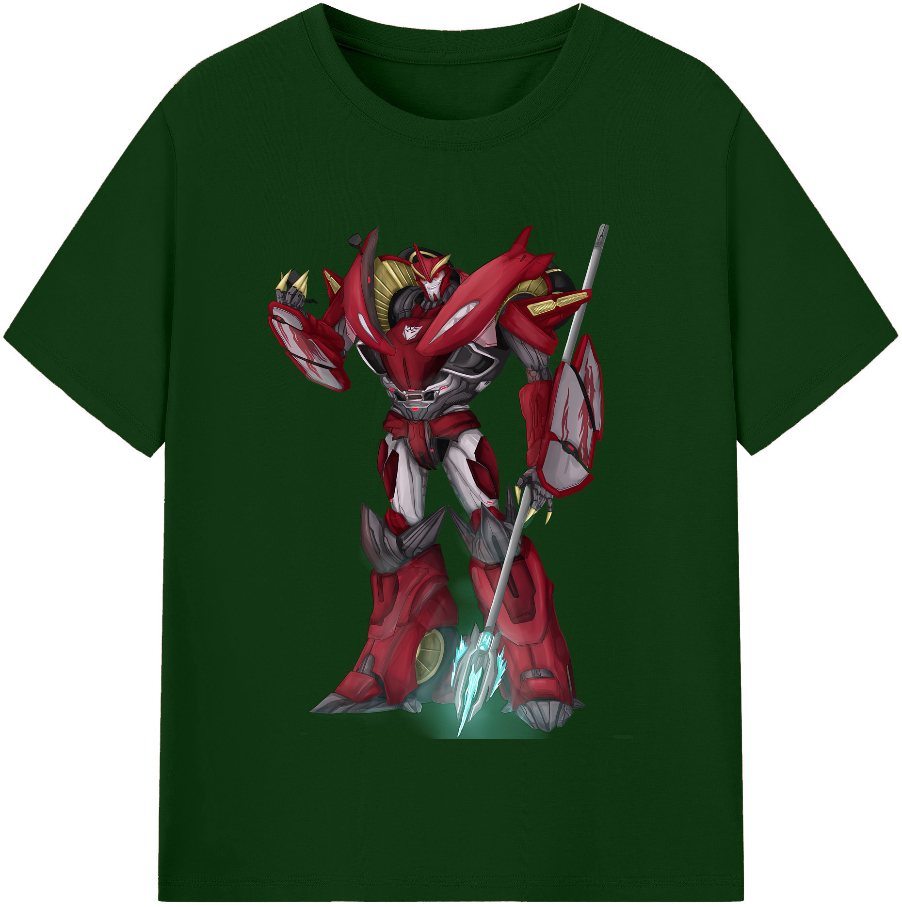 （画像用） Transformers トランスフォーマー 綿100％半袖Tシャツ（フロントプリント）